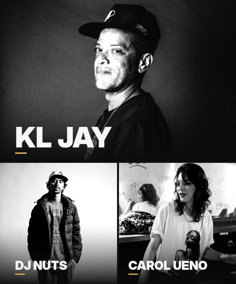 KLJay + Dj Nuts + Carol Ueno